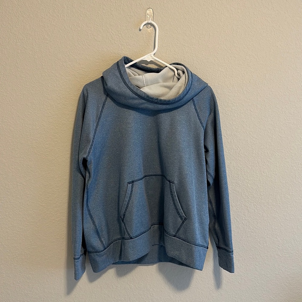Blue Athletic Hoodie